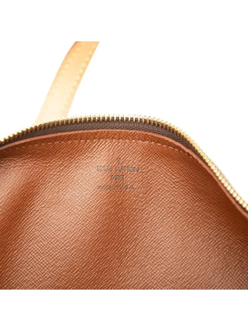 Louis Vuitton Monogram Papillon 26 Handbag Brown Leather